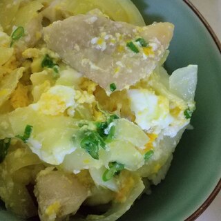 簡単✿白だしで作る親子丼✿